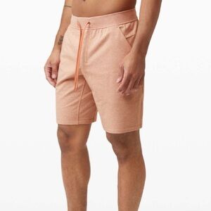 Lululemon City Sweat shorts french terry 9 size small heatherd sedona sunset